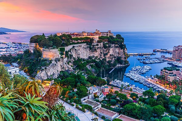 Paisaje de Montecarlo, Monaco